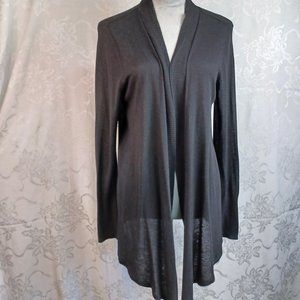 Lightweight Black Cardigan Sweater